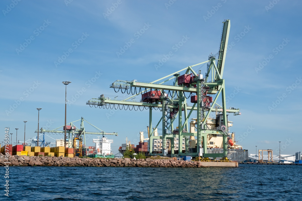 Fototapeta premium Haminakotka Harbour