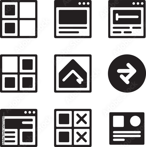 UX Wireframe Icon Pack – Prototyping Essentials