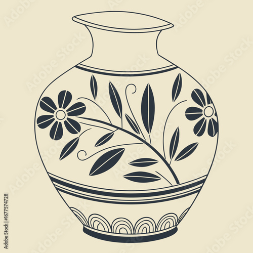 vase with flowers