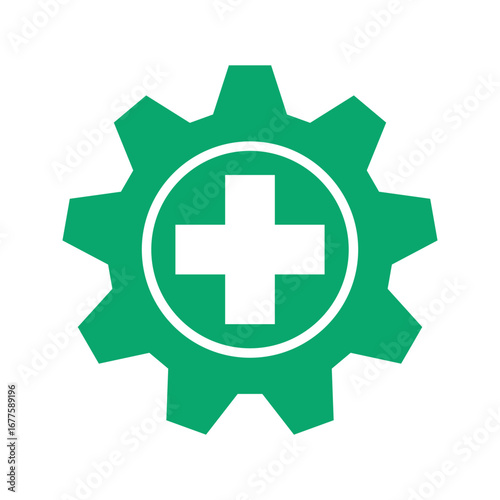 Clipboard and gear icon. Project management concept line style. Technical support check list with cog. Software development concept. Vector illustration for web and app. EPS 10	
