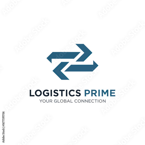Free Download Modern logo design for a logistics company called Logistics Prime. - GFXLoad