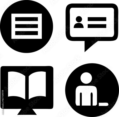 Essential user interface elements showcase modern website and application design for digital experiences