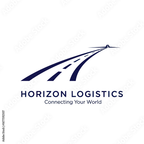 Horizon Logistics logo featuring a road receding into the distance.