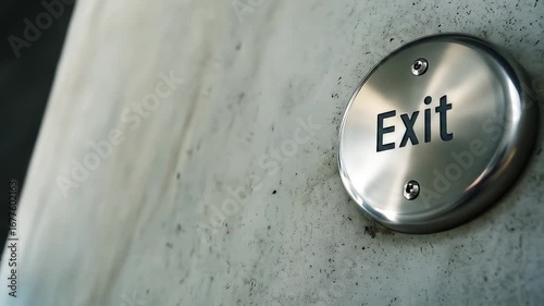 Exit Sign Video | Emergency Safety, Building Guidance, Fire Evacuation & Directional Signage Footage