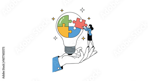Creative team collaboration fosters innovation and problem solving through strategic planning and insightful idea generation