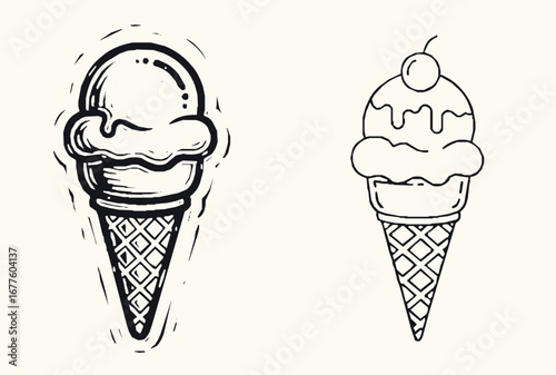 ice cream cone icon