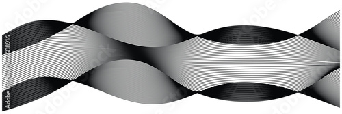 Abstract white and grey geometric smoky blend lines. minimalist abstract background featuring wavy gray lines. abstract Curved wavy lines tech futuristic motion background technology line stripe curve