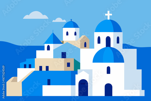 church in santorini