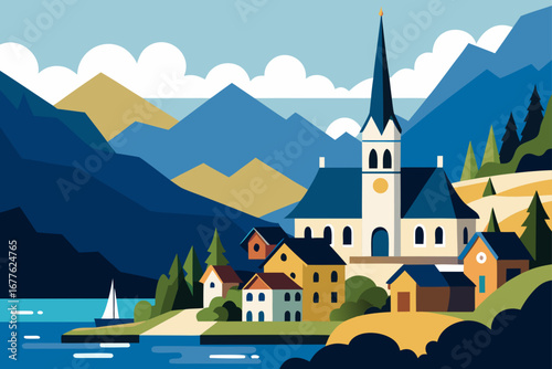 Hallstatt Village Austria