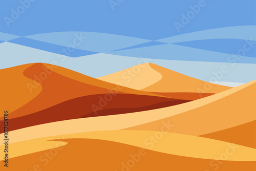 Desert Sand Dunes
