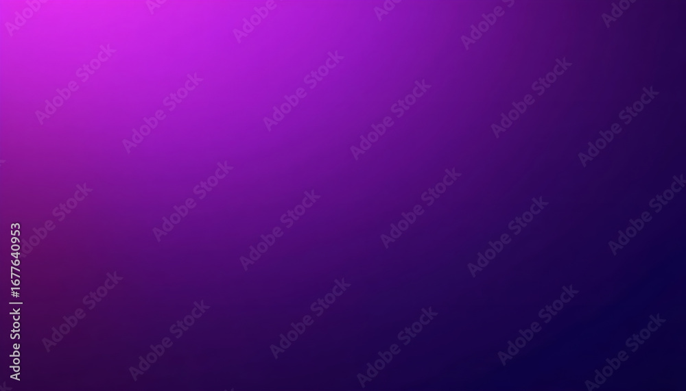 Fototapeta premium Vibrant Violet and Deep Indigo Gradient Background with Smooth Light Falloff, Ideal for Modern Tech Presentations, Commercial Banners, and Creative Marketing