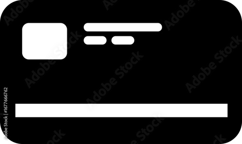 Credit card icon black flat style debit card collection, payment card vector group with finance and banking symbols, money transaction icons and credit