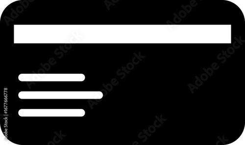 Credit card icon black flat style debit card collection, payment card vector group with finance and banking symbols, money transaction icons and credit