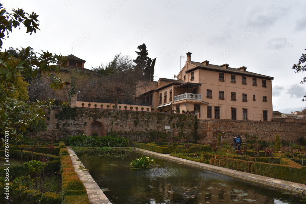 Fototapeta premium view of the Alhambra