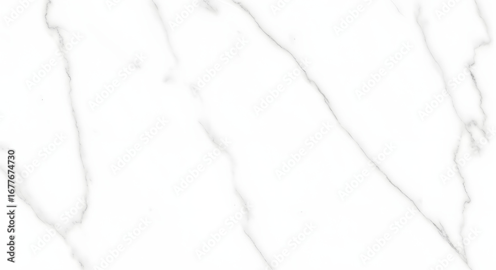 Obraz premium Elegant Marble Surface: A close-up, high-angle shot showcases a pristine, polished marble surface with natural, subtle veining, highlighting its luxurious texture and timeless beauty. 