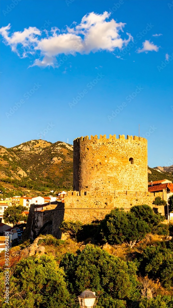 Fototapeta premium Spanish Mountaintop Tower