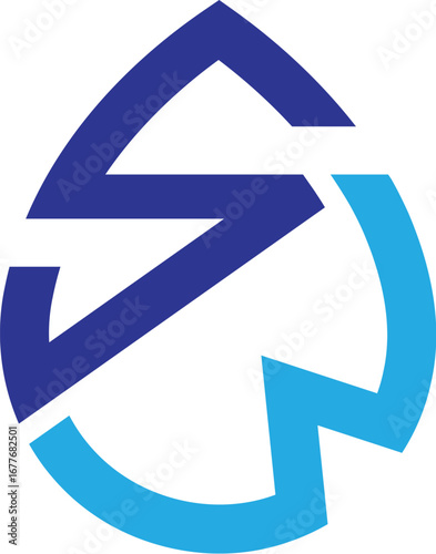 Free Download Vector SW water logo - GFXLoad