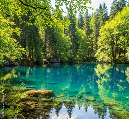 lake in the forest