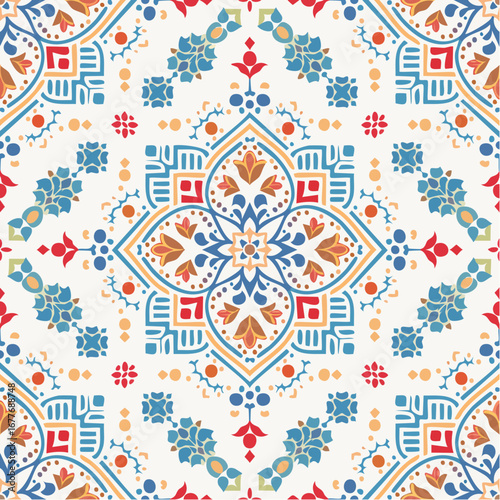 Modern Turkish Motif Vector Patterns – Anatolian Carpet and Tile Inspired Designs