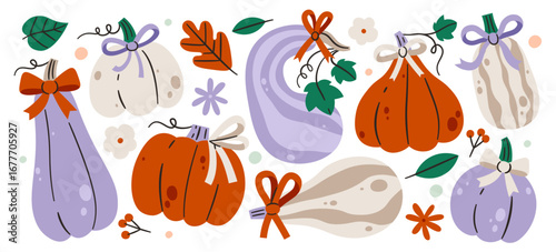 Decorative Gourds and Pumpkins