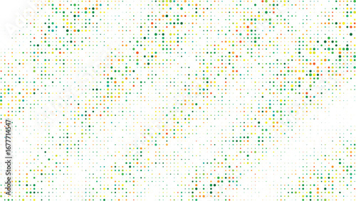 Abstract halftone pixel dots pattern with colorful gradient modern texture minimal digital background design vibrant surface artistic concept creative backdrop graphic style