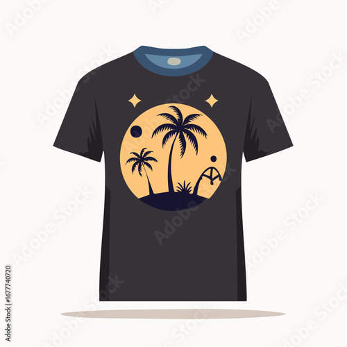 NOPE Summer Typography T-Shirt Design