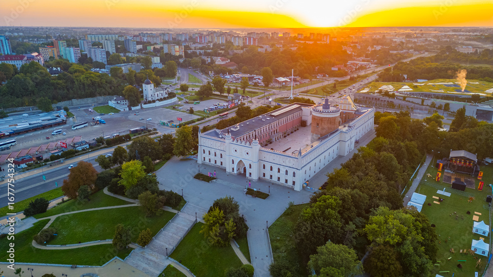 Fototapeta premium National museum at the Lublin castle in Poland