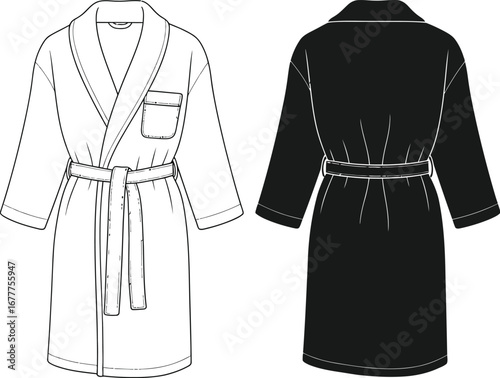 Find the best bathrobe for women and men in different colors