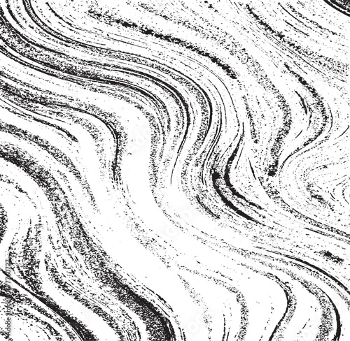 Vector brush stroke texture. Distressed uneven grunge background. Abstract distressed vector illustration. Overlay over any design to create interesting effect. Black isolated on white. EPS10