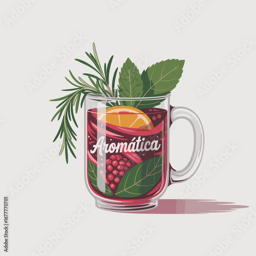 Aromática Colombiana Tradicional con Frutas y Hierbas