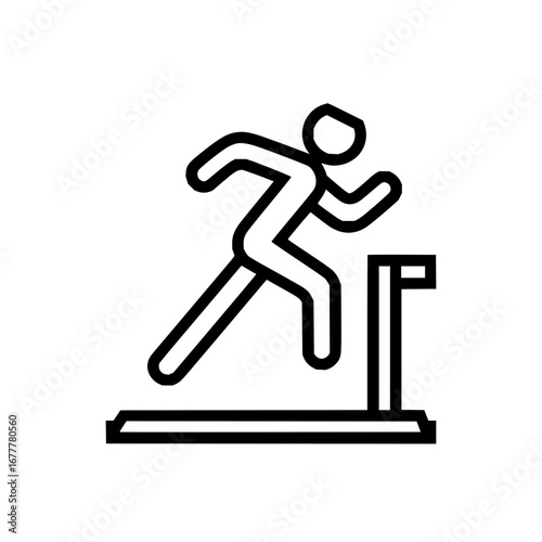 Hurdling sports athletic competition hurdle race athlete track and field sport activity fitness exercise 100m race