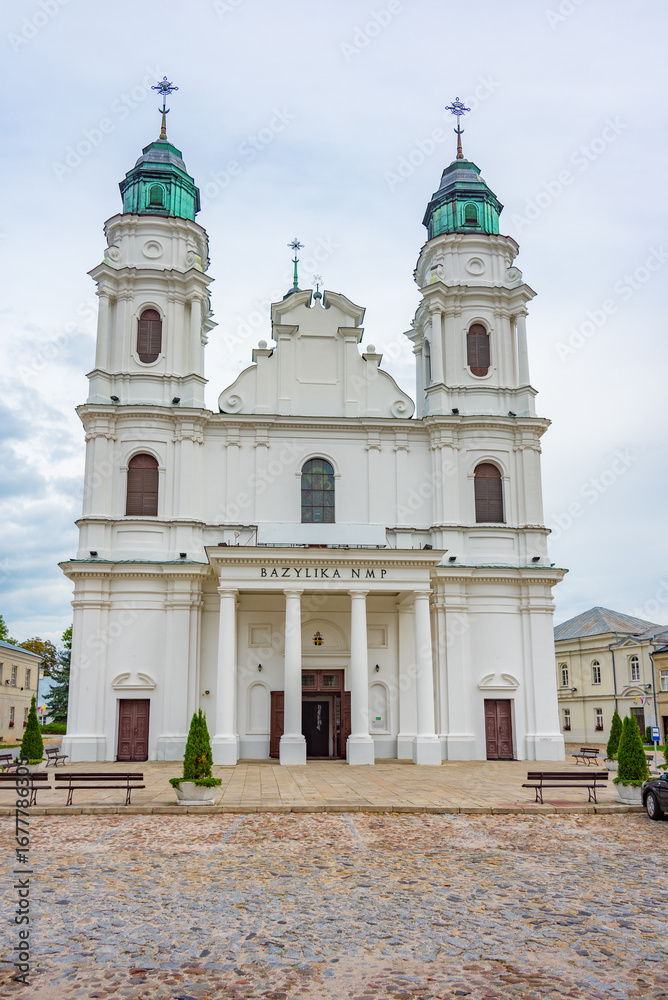 Obraz premium Basilica of the Birth of the Virgin Mary, Chelm, Poland