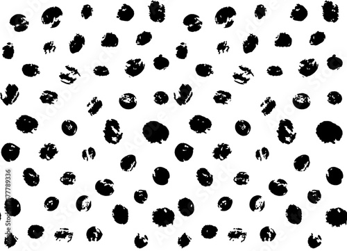 Ink dots pattern