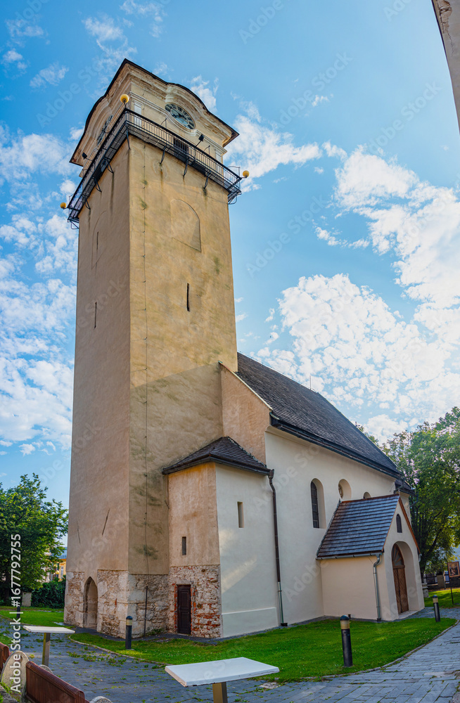 Obraz premium Saint Egidius church in poprad, Slovakia