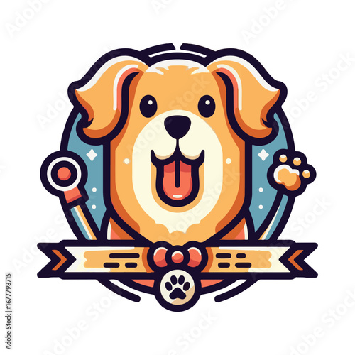 
dog illustration design