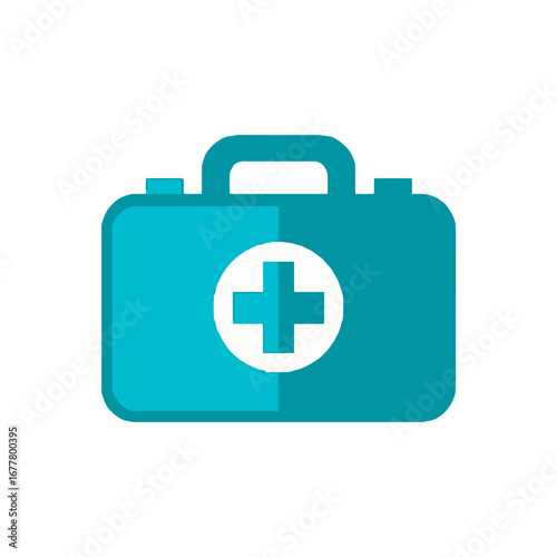 Vector art of first aid kit icon