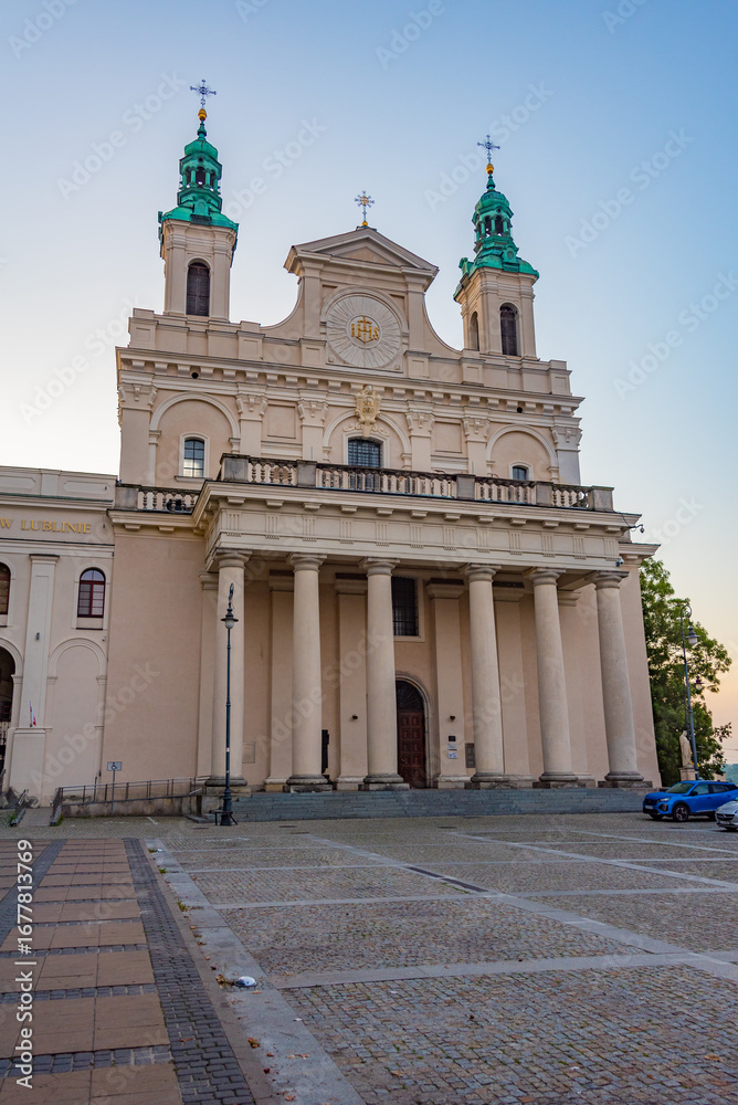 Fototapeta premium St. John the Baptist Cathedral, Lublin, Poland