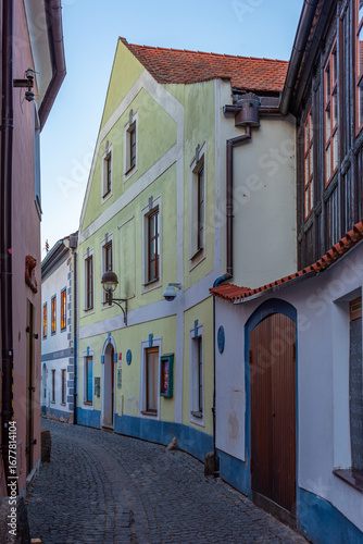 Panska street in Czech town Ceske Budejovice