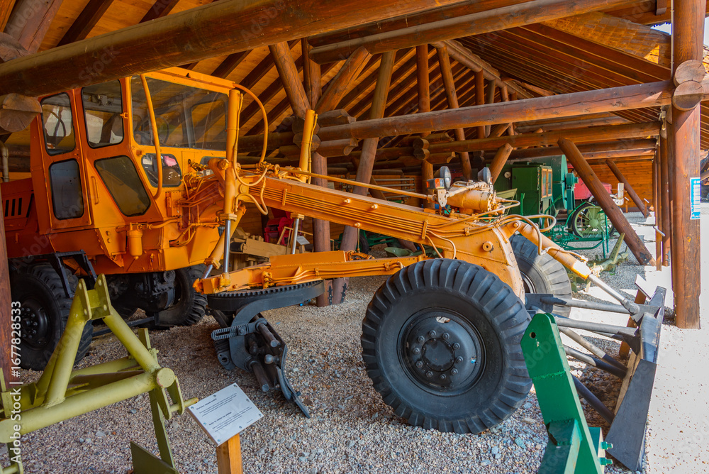 Obraz premium Forestry museum in Polish town Goluchow