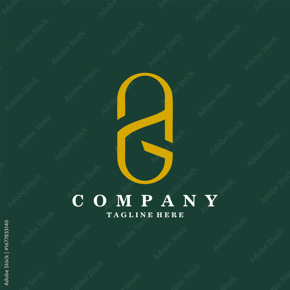 Obraz premium initial letter MS SM logo design vector