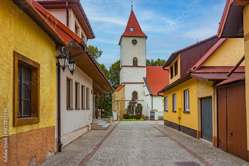 Canvastavla Church of St. Andrew the Apostle in Lipnica Murowana, Poland