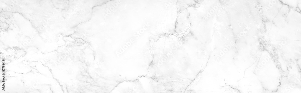 Fototapeta premium Marble granite white panorama background wall surface black pattern graphic abstract light elegant gray for do floor ceramic counter texture stone slab smooth tile silver natural.