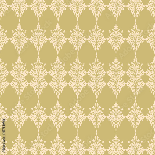 seamless damask pattern
