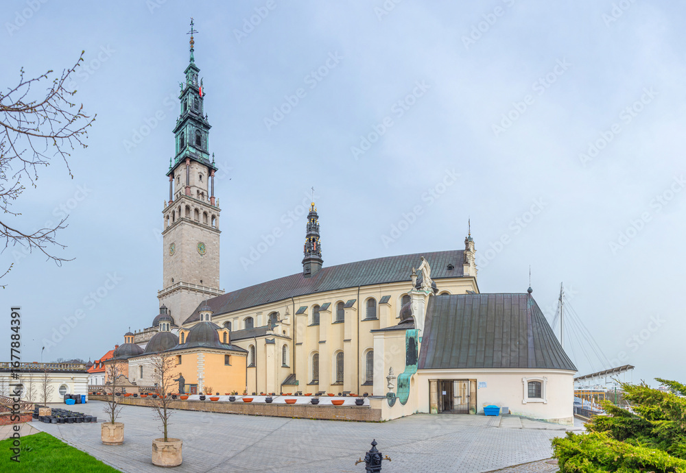 Fototapeta premium Roman Catholic Parish of St. James the Apostle in Czestochowa, P