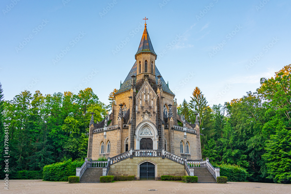 Fototapeta premium Schwarzenberg tomb in Trebon, Czech republic