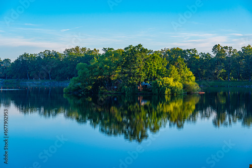 Svet lake near Trebon, Czech republic