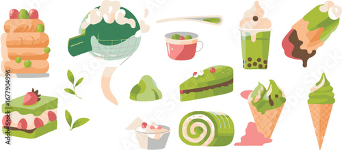 set of vegetables