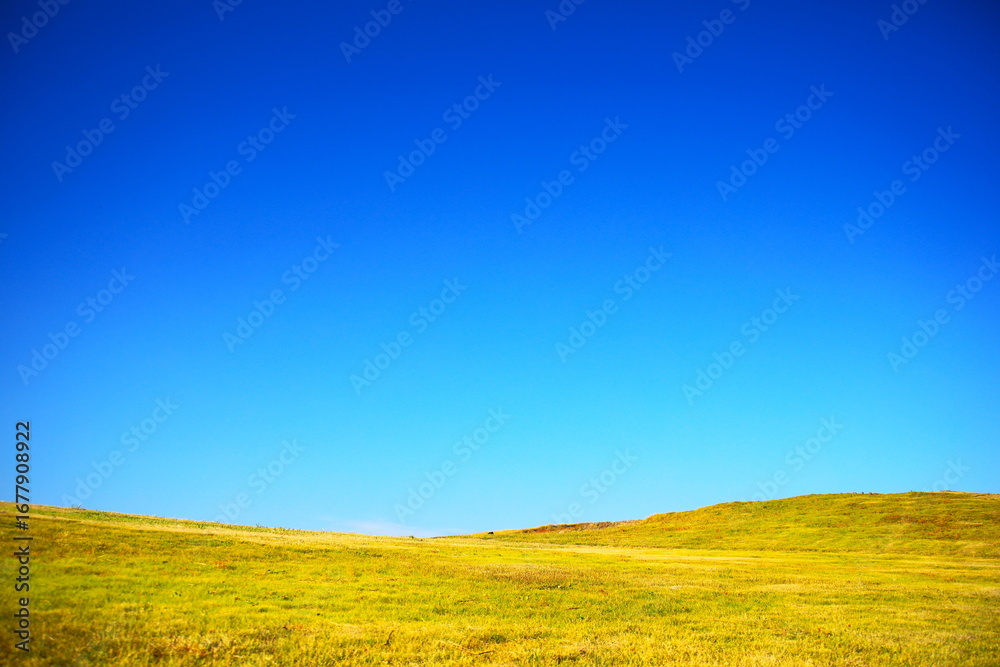 Fototapeta premium 青空と大地