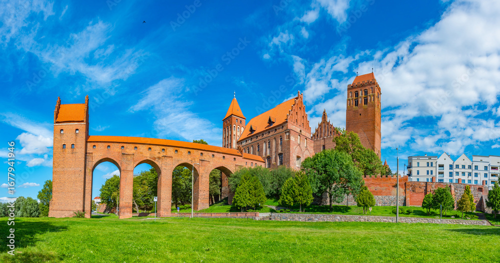 Fototapeta premium Castle Museum in Kwidzyn in Poland