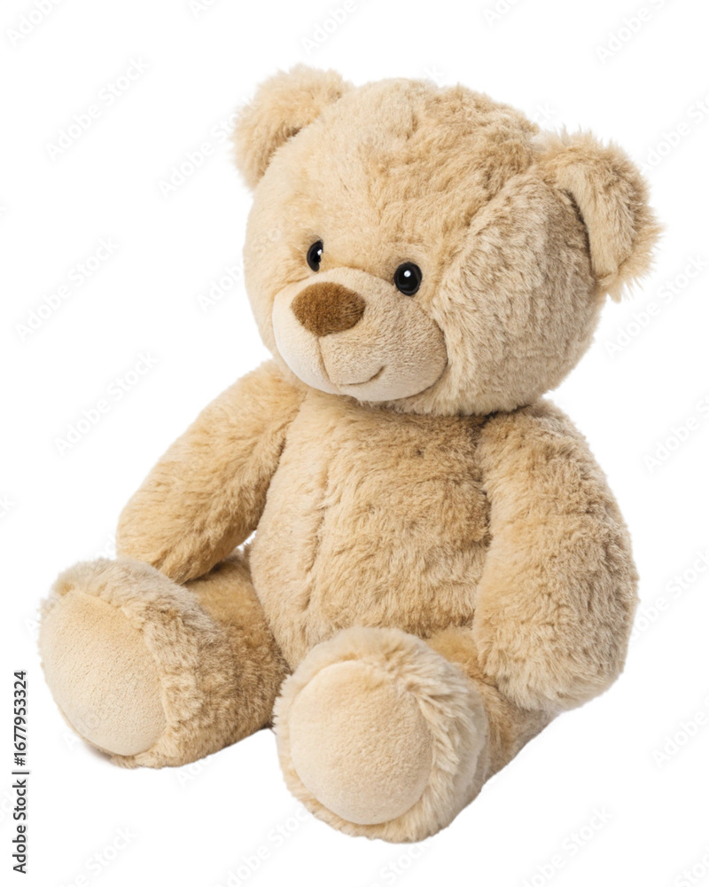 Obraz premium Brown Teddy bear isolated, cut-out
